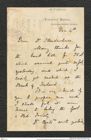 Nachlass Franz Steindachner, Brief von Alexander Goodman More an Franz Steindachner (04.12.XXXX), Inv.Nr. 349.01, Seite 1